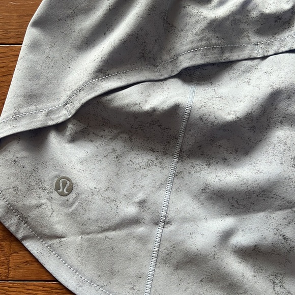 💙LULULEMON SPEED UP SHORT 4”-GRAVEL DUST PASTEL BLUE MULTI-6💙 - Picture 8 of 10